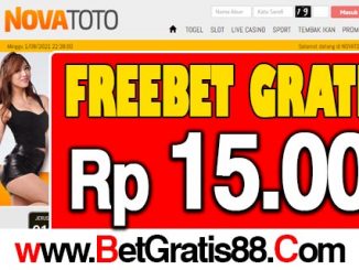 NovaToto Freebet Gratis Rp 10.000 Tanpa Deposit