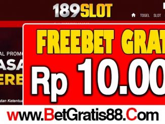 189Slot Freebet Gratis Rp 10.000 Tanpa Deposit