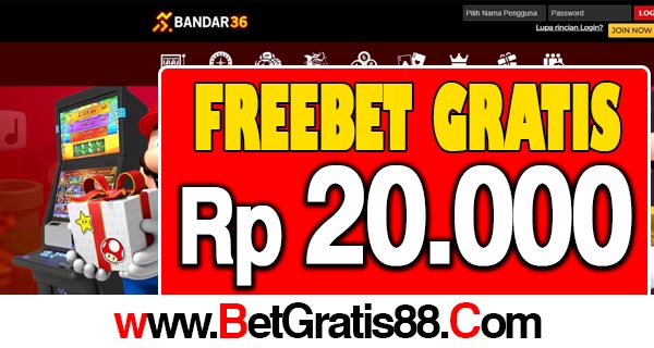 Bandar36 Freebet Gratis Rp 20.000 Tanpa Deposit