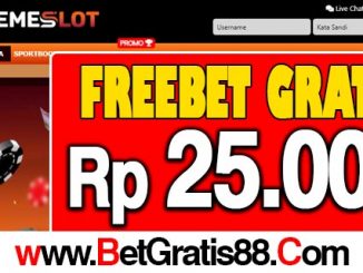 CemeSLot Freebet Gratis Rp 25.000 Tanpa Deposit