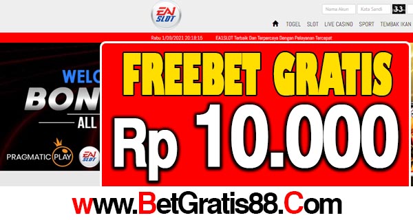 EA1SLOT Freebet Gratis Rp 10.000 Tanpa Deposit