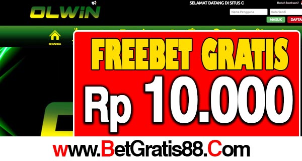 OLWin Freebet Gratis Rp 10.000 Tanpa Deposit