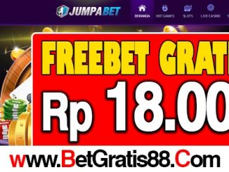 JumpaBet Freebet Gratis Rp 18.000 Tanpa Deposit