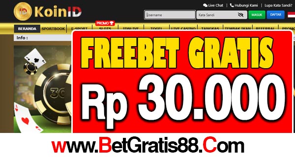 KoinID Freebet Gratis Rp 30.000 Tanpa Deposit