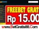 BursaToto Freebet Gratis Rp 15.000 Tanpa Deposit