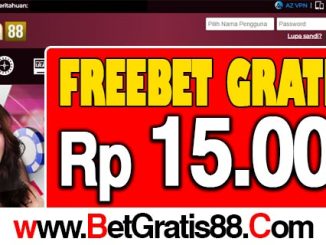 Suria88 Freebet Gratis Rp 15.000 Tanpa Deposit