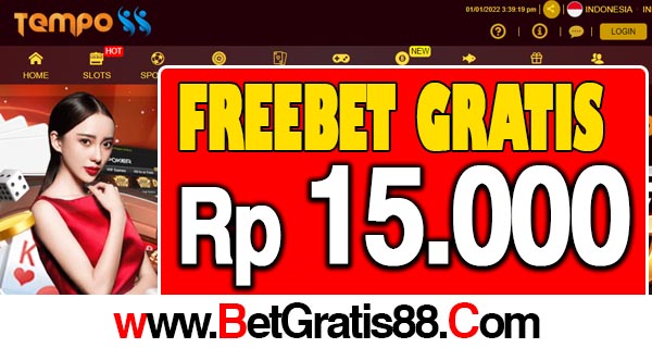 Tempo88 Freebet Gratis Rp 15.000 Tanpa Deposit