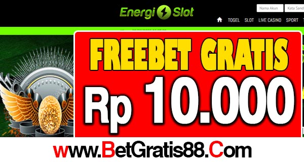 EnergiSlot Freebet Gratis Rp 10.000 Tanpa Deposit