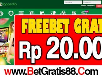 Ligapedia Freebet Gratis Rp 20.000 Tanpa Deposit