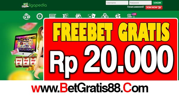 Ligapedia Freebet Gratis Rp 20.000 Tanpa Deposit