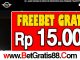 Wings138 Freebet Gratis Rp 15.000 Tanpa Deposit