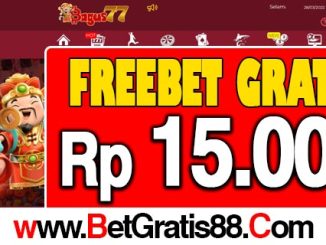 Bagus77 Freebet Gratis Rp 15.000 Tanpa Deposit