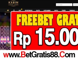 Kabin88 Freebet Gratis Rp 15.000 Tanpa Deposit