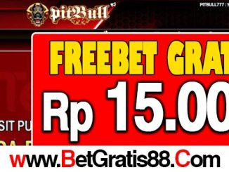 PitBull777 Freebet Gratis Rp 15.000 Tanpa Deposit