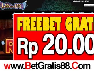 Aladdin138 Freebet Gratis Rp 20.000 Tanpa Deposit