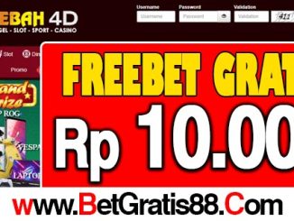 Lebah4D Freebet Gratis Rp 10.000 Tanpa Deposit