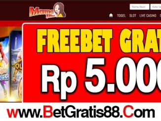 MAMAJITU Freebet Gratis Rp 5.000 Tanpa Deposit