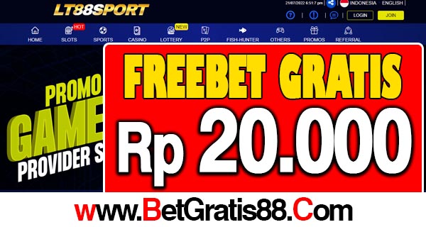 LT88SPORT Freebet Gratis Rp 20.000 Tanpa Deposit