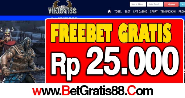 Viking138 Freebet Gratis Rp 25.000 Tanpa Deposit