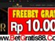 Hoki88cek Freebet Gratis Rp 10.000 Tanpa Deposit