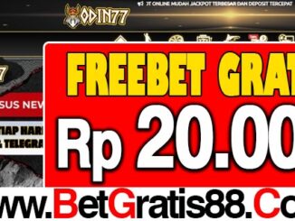 ODIN77 Freebet Gratis Rp 20.000 Tanpa Deposit