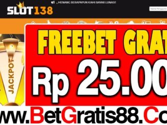 SLOT138 Freebet Gratis Rp 25.000 Tanpa Deposit