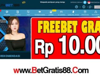 ALFABET188 Freebet Gratis Rp 10.000 Tanpa Deposit