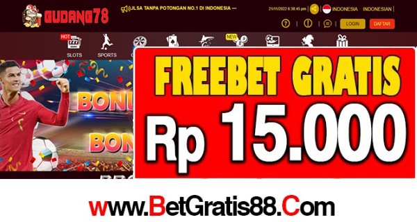 GUDANG78 Freebet Gratis Rp 15.000 Tanpa Deposit