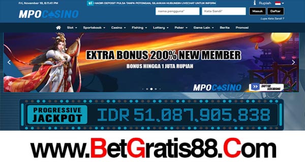 MPOCASINO – BONUS SLOT NEW MEMBER 100% CLAIM DIAWAL