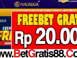 NagaLiga Freebet Gratis Rp 20.000 Tanpa Deposit