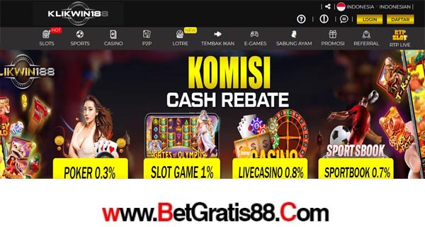 KLIKWIN188 BONUS SLOT 100% NEW MEMBER SPADEGAMING