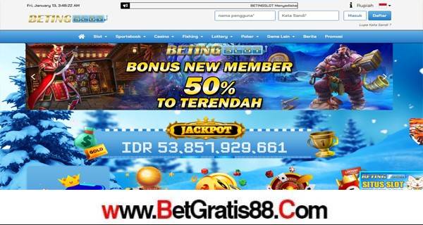 BETINGSLOT BONUS SLOT 50% NEW MEMBER