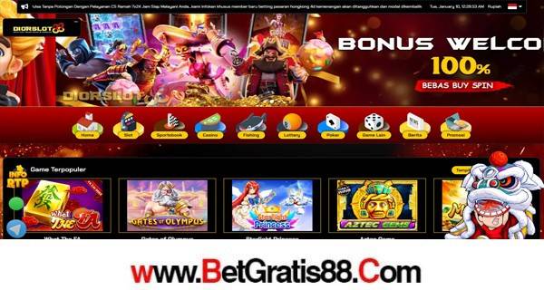 DIORSLOT88 BONUS SLOT 100% NEW MEMBER