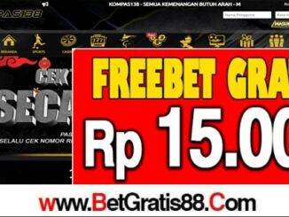 KOMPAS138 Freebet Gratis Rp 15.000 Tanpa Deposit