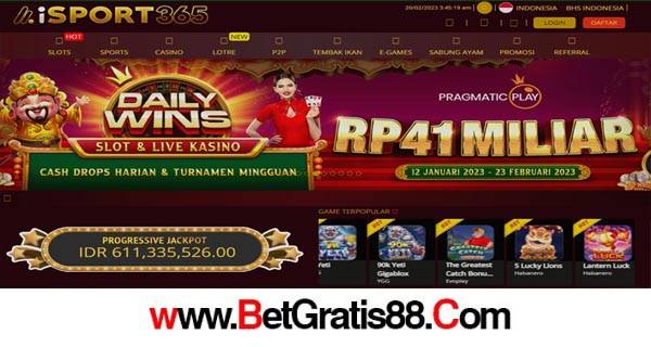 iSPORT365 BONUS SLOT 100% MEMBER BARU