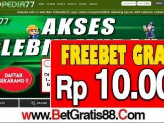 INDOPEDIA77 Freebet Gratis Rp 10.000 Tanpa Deposit