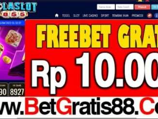 BOLASLOT855 Freebet Gratis Rp 10.000 Tanpa Deposit