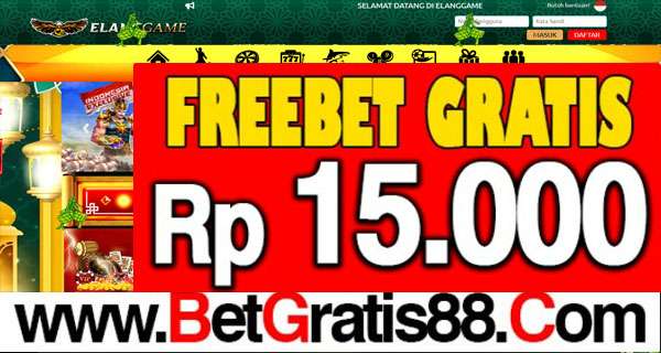 ELANGGAME Freebet Gratis Rp 15.000 Tanpa Deposit