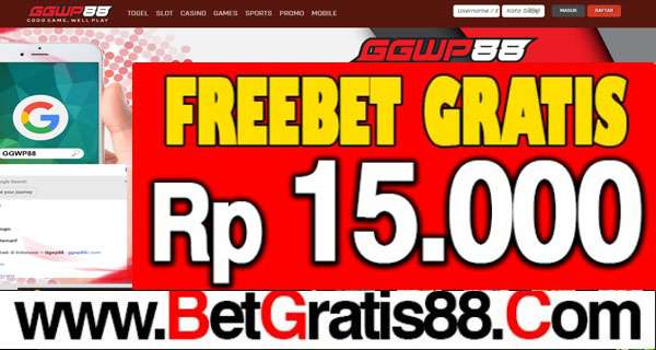 GGWP88 Freebet Gratis Rp 15.000 Tanpa Deposit