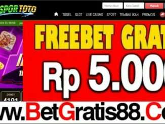 PASPORTOTO Freebet Gratis Rp 5.000 Tanpa Deposit