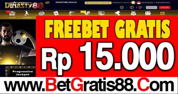 DINASTY88 Freebet Gratis Rp 15.000 Tanpa Deposit