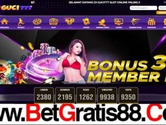 GUCI777 BONUS NEW MEMBER 30%