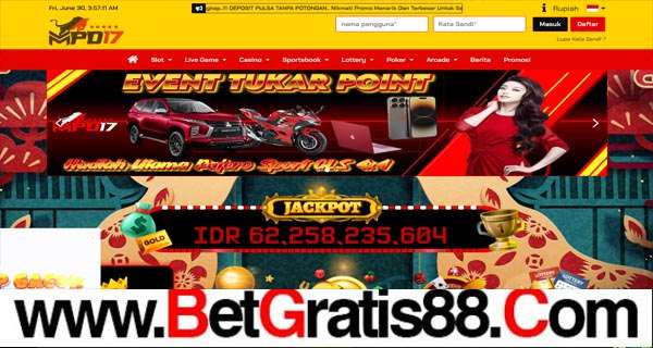 MPO17 BONUS SLOT 100% MEMBER BARU