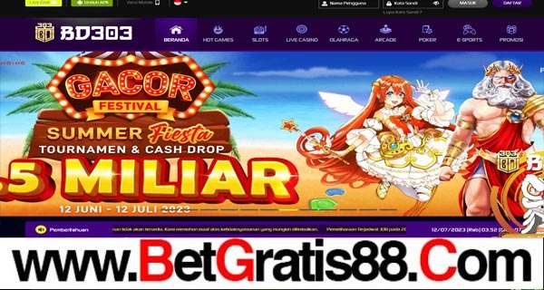 BD303 BONUS SLOT NEW MEMBER 100%