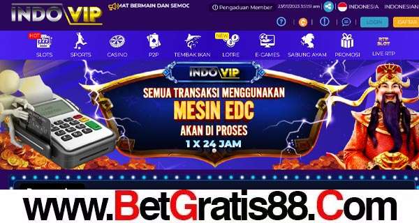 INDOVIP BONUS NEW MEMBER SLOT 100%