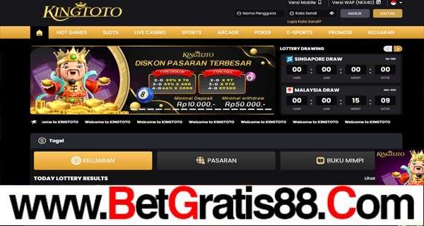 KINGTOTO BONUS SLOT 100% NEW MEMBER