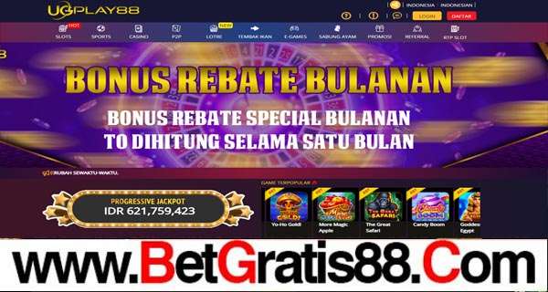 UGPLAY88 BONUS SLOT MEMBER BARU 100%