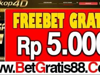 BIOSKOP4D Freebet Gratis Rp 5.000 Tanpa Deposit