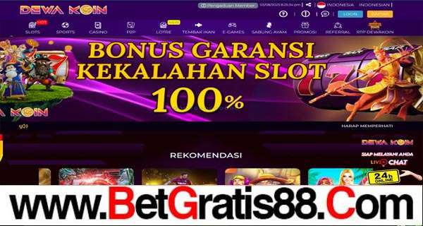 DEWAKOIN BONUS SLOT 200% MEMBER BARU