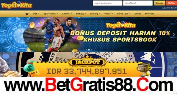 TOGELKITA BONUS SLOT NEW MEMBER 100%